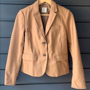 Gap camel color fitted blazer